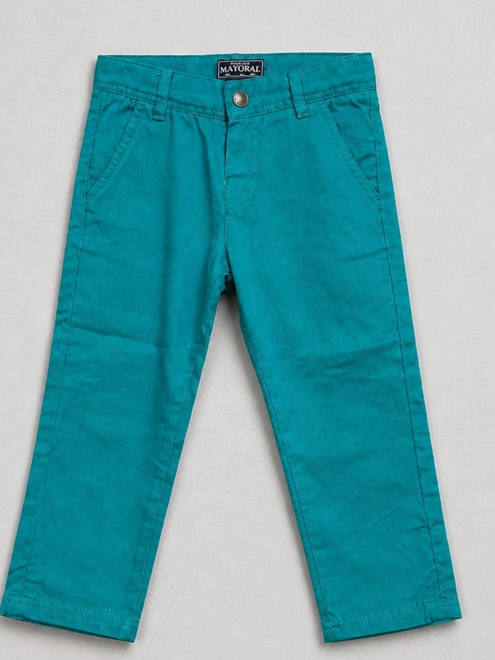 Mayoral Teal Casual Chino Pants for Kids